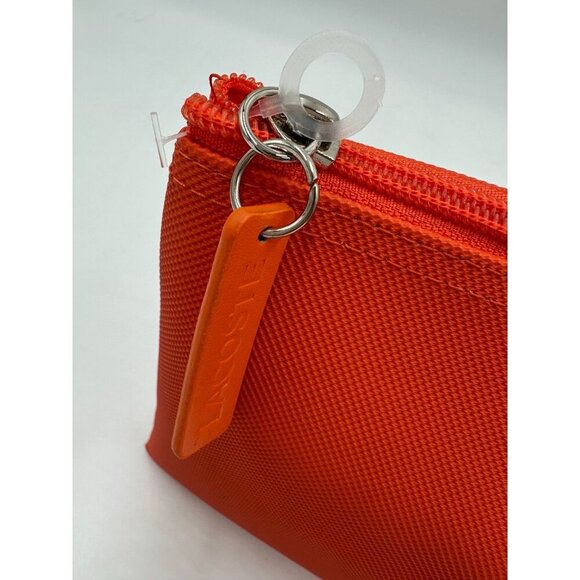 Lacoste Amenity Kit For Turkish Airline Complete Travel Pouch orange Unopened - Picture 3 of 6